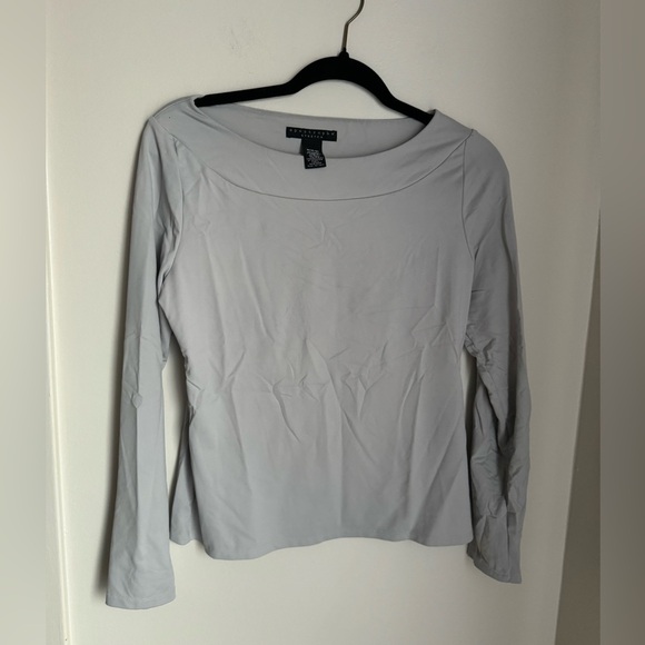 Apostrophe stretch long sleeve top - Picture 1 of 4